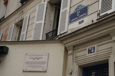 The apartment where Hemingway and his "Paris Wife," Hadley, were "very poor and very happy."