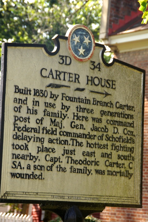 Carter House, Franklin TN